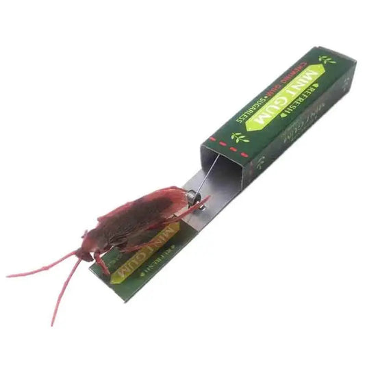 2022 April Fool'S Day Prank Trick Toy Surprised Cockroaches Gum Chewing Gum Pull Head Spoof Toys Gags Jokes Funny Toys for Y0R1