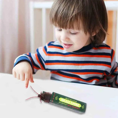 2022 April Fool'S Day Prank Trick Toy Surprised Cockroaches Gum Chewing Gum Pull Head Spoof Toys Gags Jokes Funny Toys for Y0R1