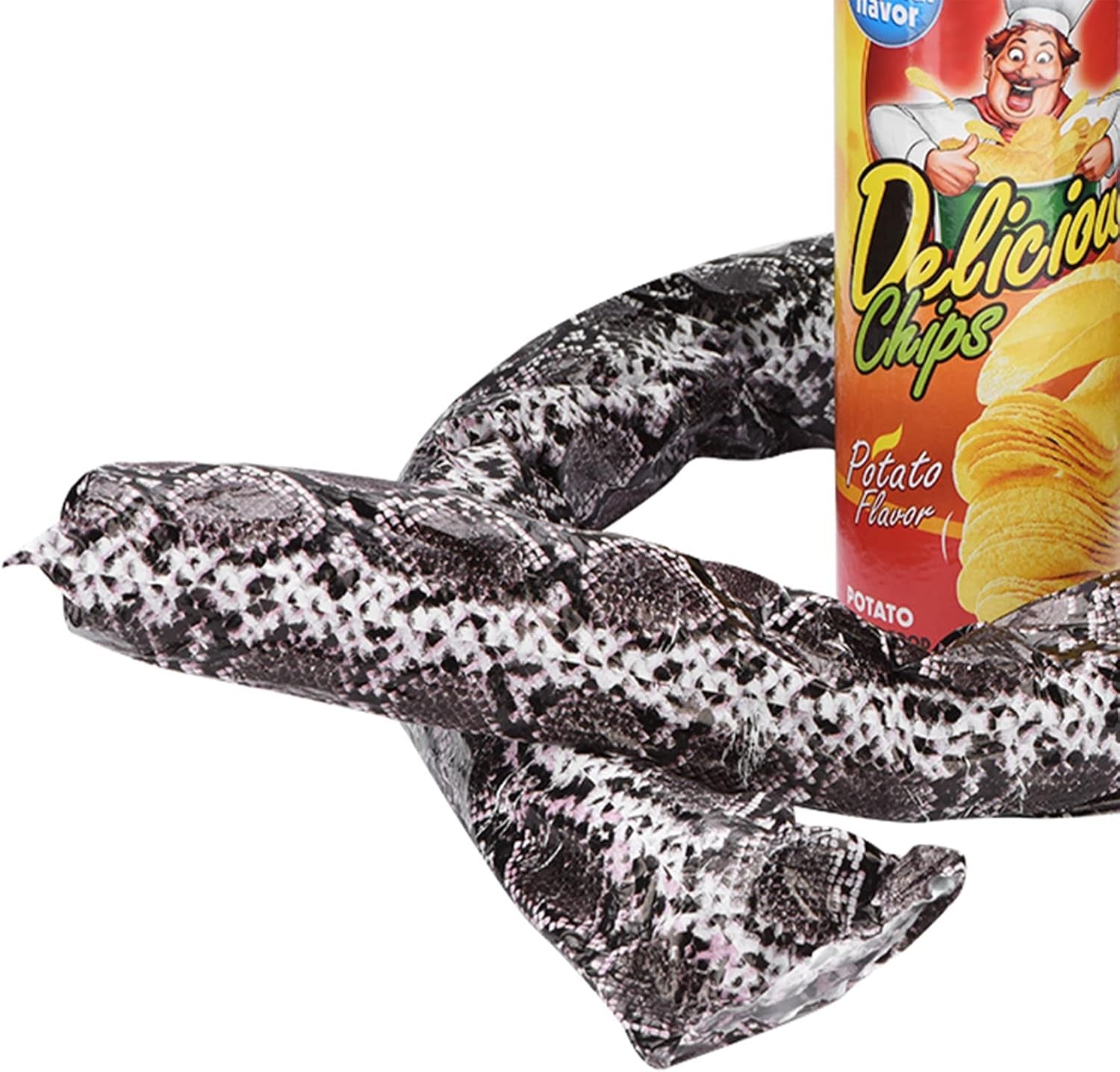 Pop Out Spring Snake Trick Toy, Funny Prank Can