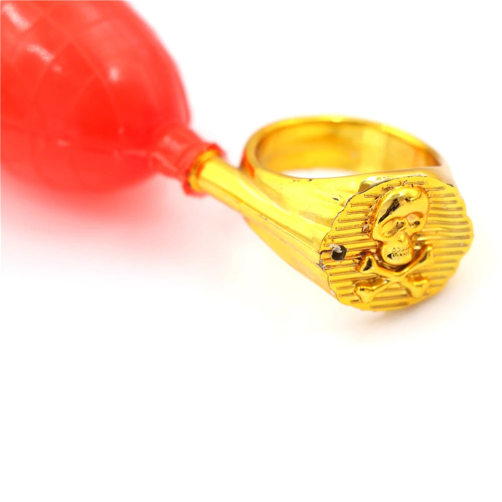 1Pcs Creative Unisex Squirt Ring Water Ring Tricky Toys Spray Water Funny Gags Prank Jokes Toy Fool'S Day Party Favor Gifts