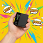 Handheld Mini Voice Changer – Bold Lifestyle Shot