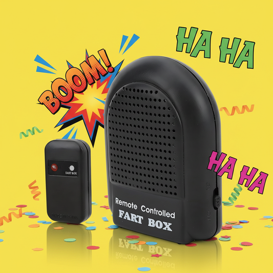 Remote Control Fart Box Prank Toy with Adjustable Sounds